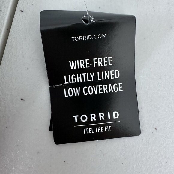Torrid Wireless Grommet Lace Up One Piece Swimsuit Size 4X Black - Picture 7 of 13